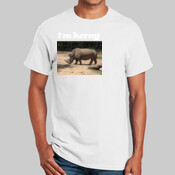 Horny rhino - Men's 'Gildan' Slim T-Shirt